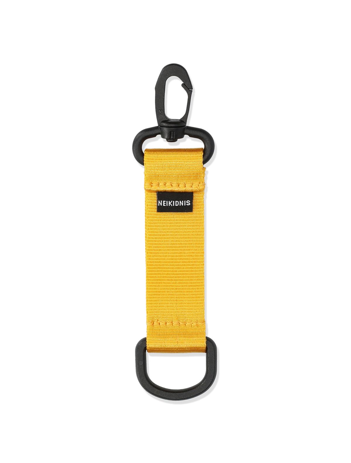네이키드니스(NEIKIDNIS) BASIC LOGO KEY HOLDER / YELLOW