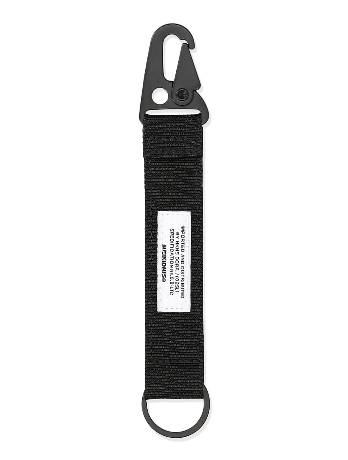 네이키드니스(NEIKIDNIS) KARABINER KEY HOLDER / BLACK
