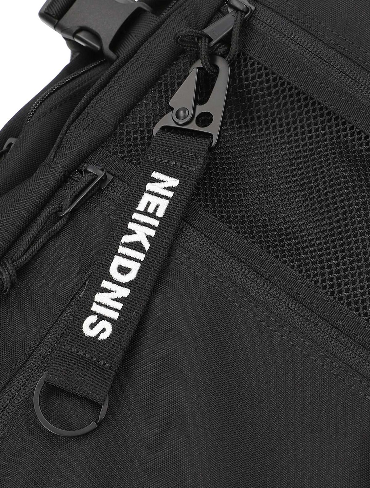 네이키드니스(NEIKIDNIS) KARABINER KEY HOLDER / BLACK
