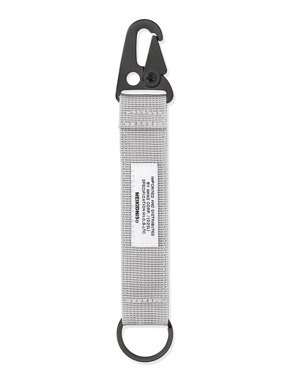 네이키드니스(NEIKIDNIS) KARABINER KEY HOLDER / SILVER