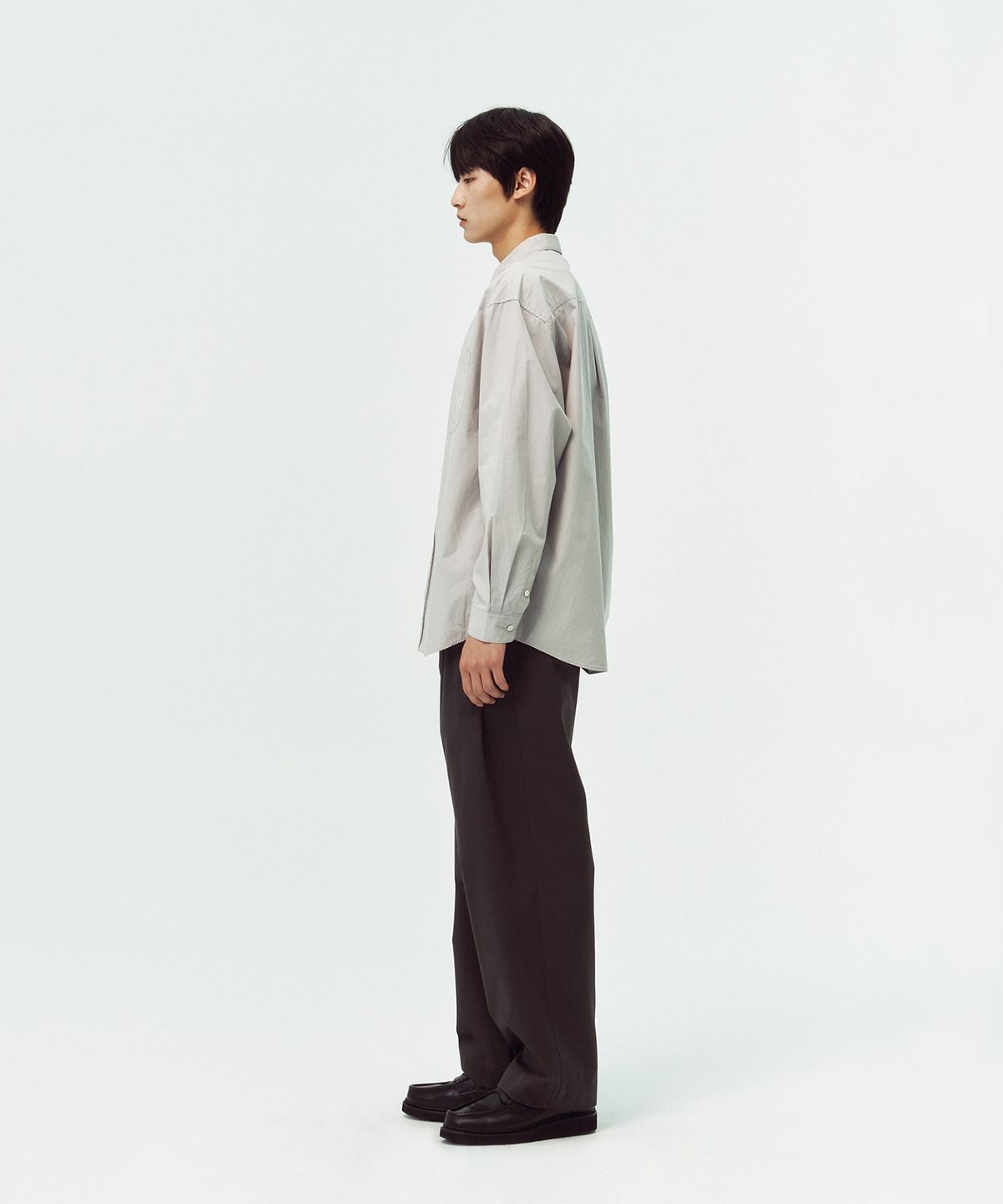 블랭크룸(BLANKROOM) 필드데이 셔츠_COCONUT GRAY