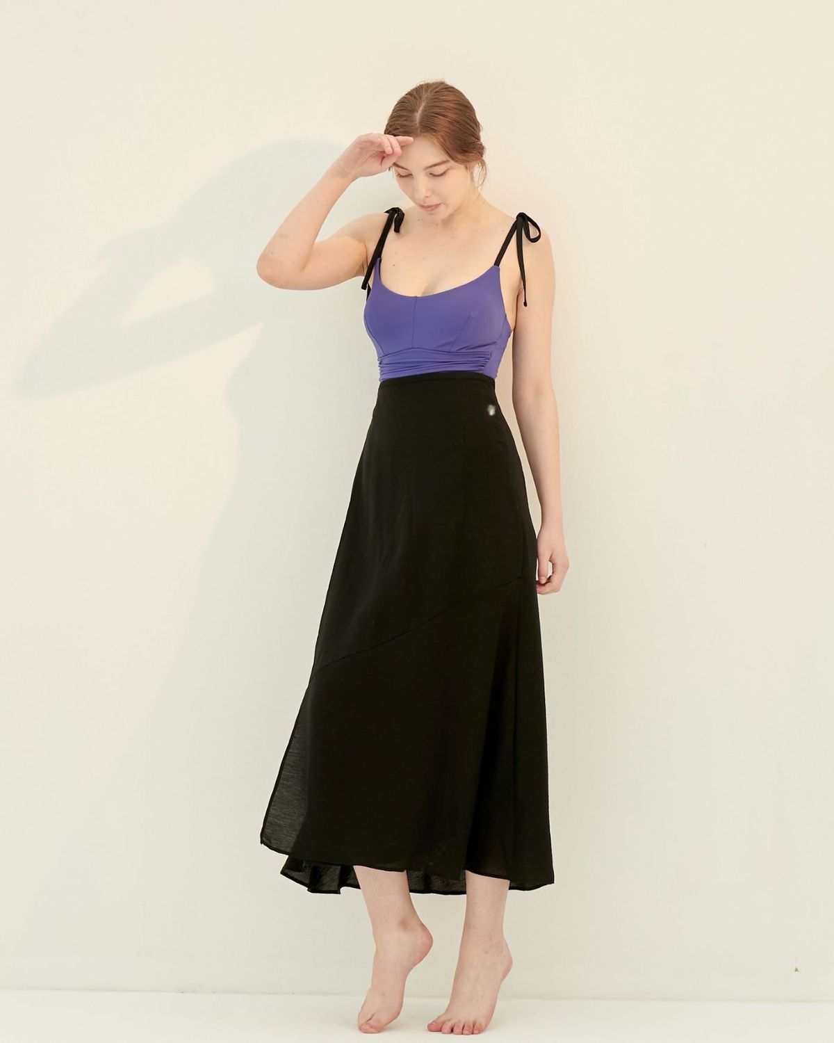 피노블랑코(PINO BLANCO) Blue & Black Edge Swimwear