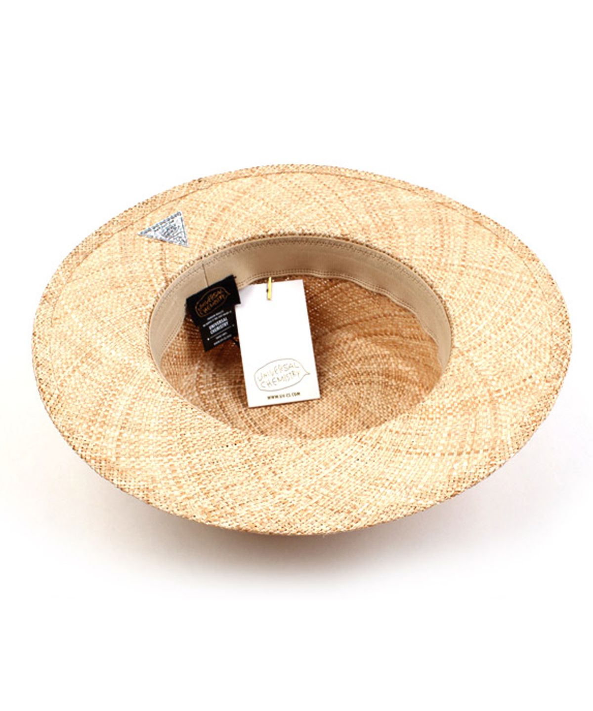 유니버셜 케미스트리(UNIVERSAL CHEMISTRY) Navy Line Bau Flat Fedora 파나마햇