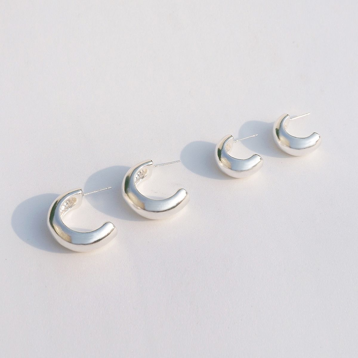 스틸 인스턴트(STILL INSTANT) Flection & Connection - Earring 05 (Silver)