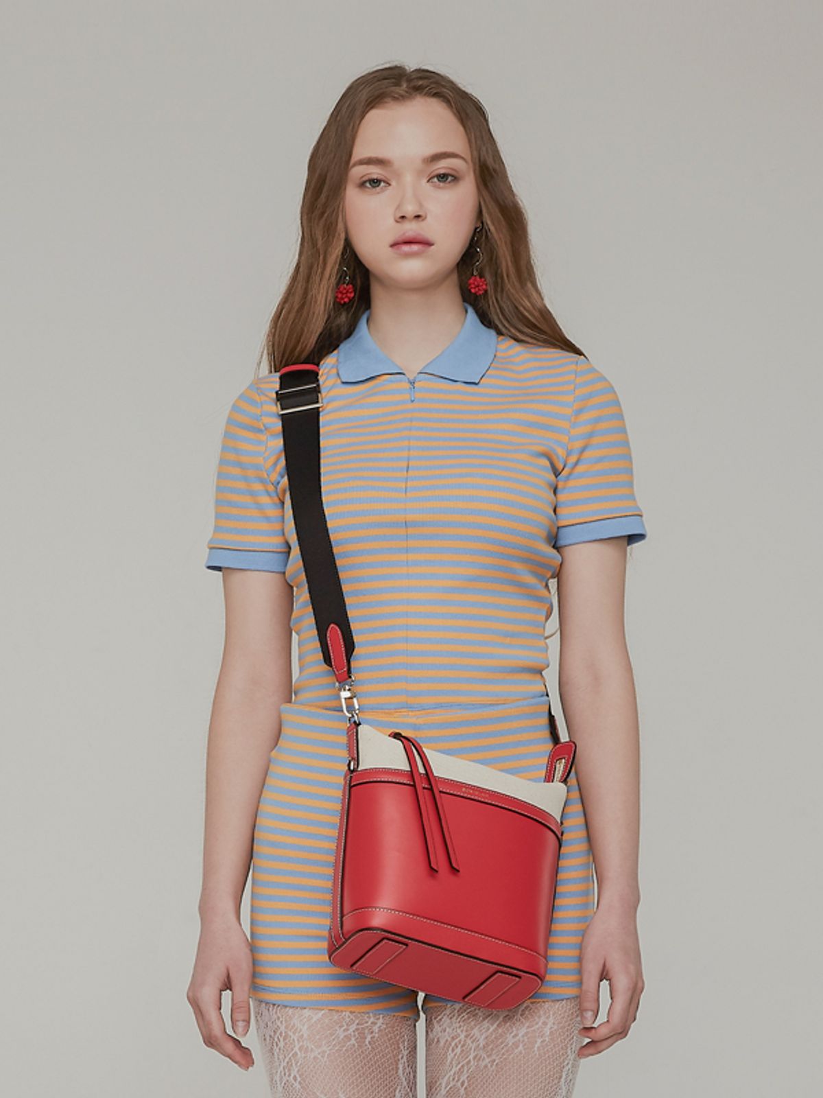 보니블라(BONIBLAH) ERON BAG (CHERRY RED)