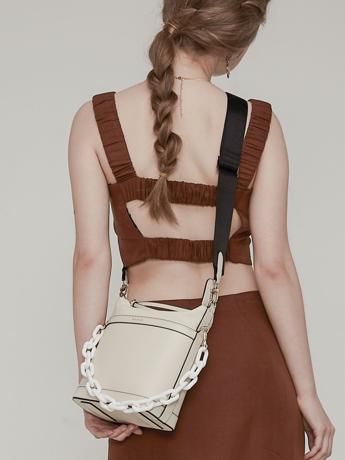 보니블라(BONIBLAH) ERON BAG (CREAM WHITE)