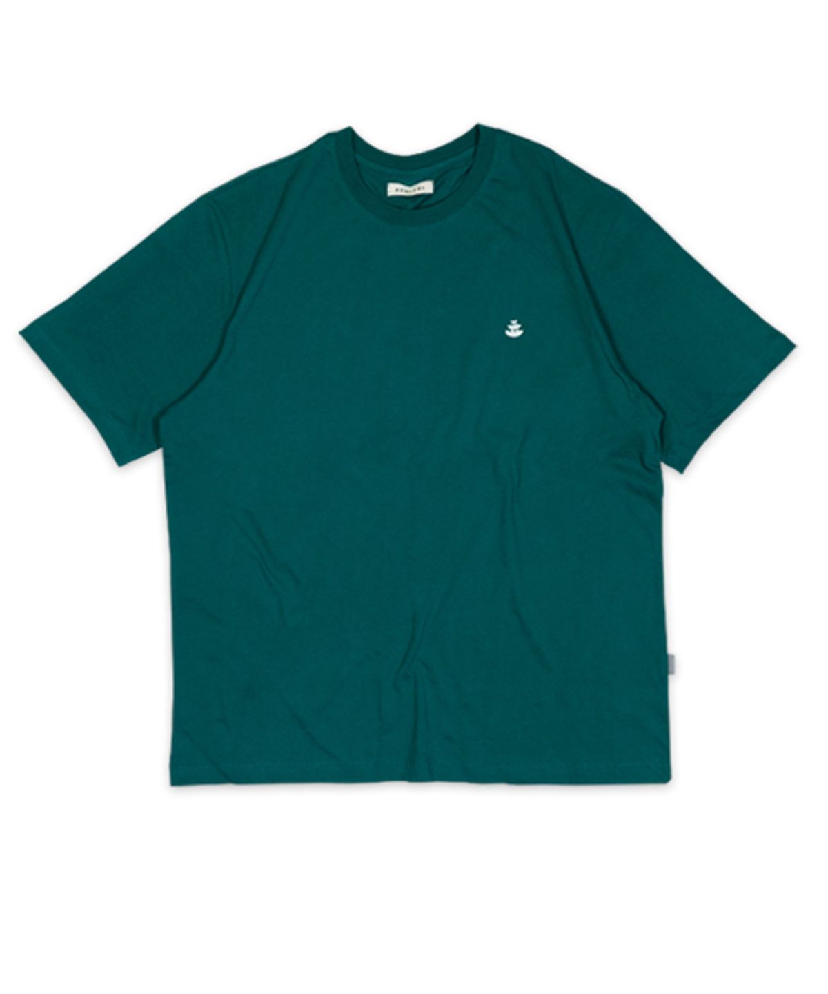 드니벨 맨즈(DENIVEL MENS) 오버핏 워킹 심볼 티셔츠 (Green)
