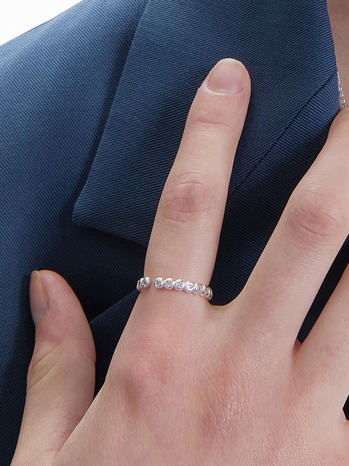 포스트루드(POSTLUDE) [SILVER] CU BEZEL SETTING FREESIZE R