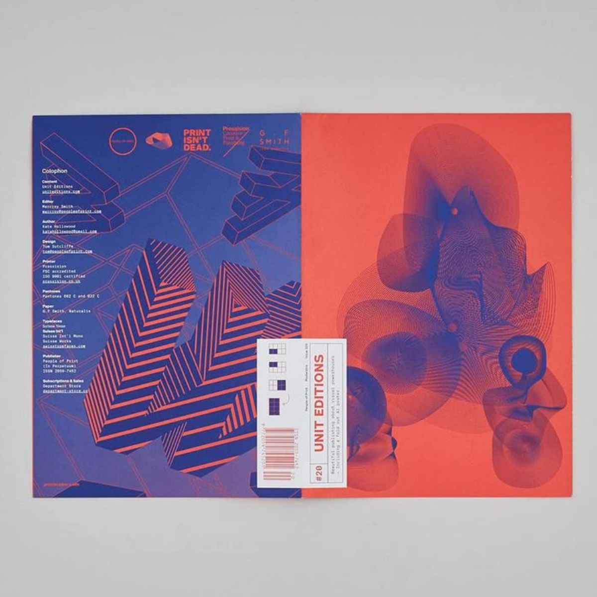 빠르크 에디션(PARC EDITIONS) POSTERZINE #20 Unit Editions