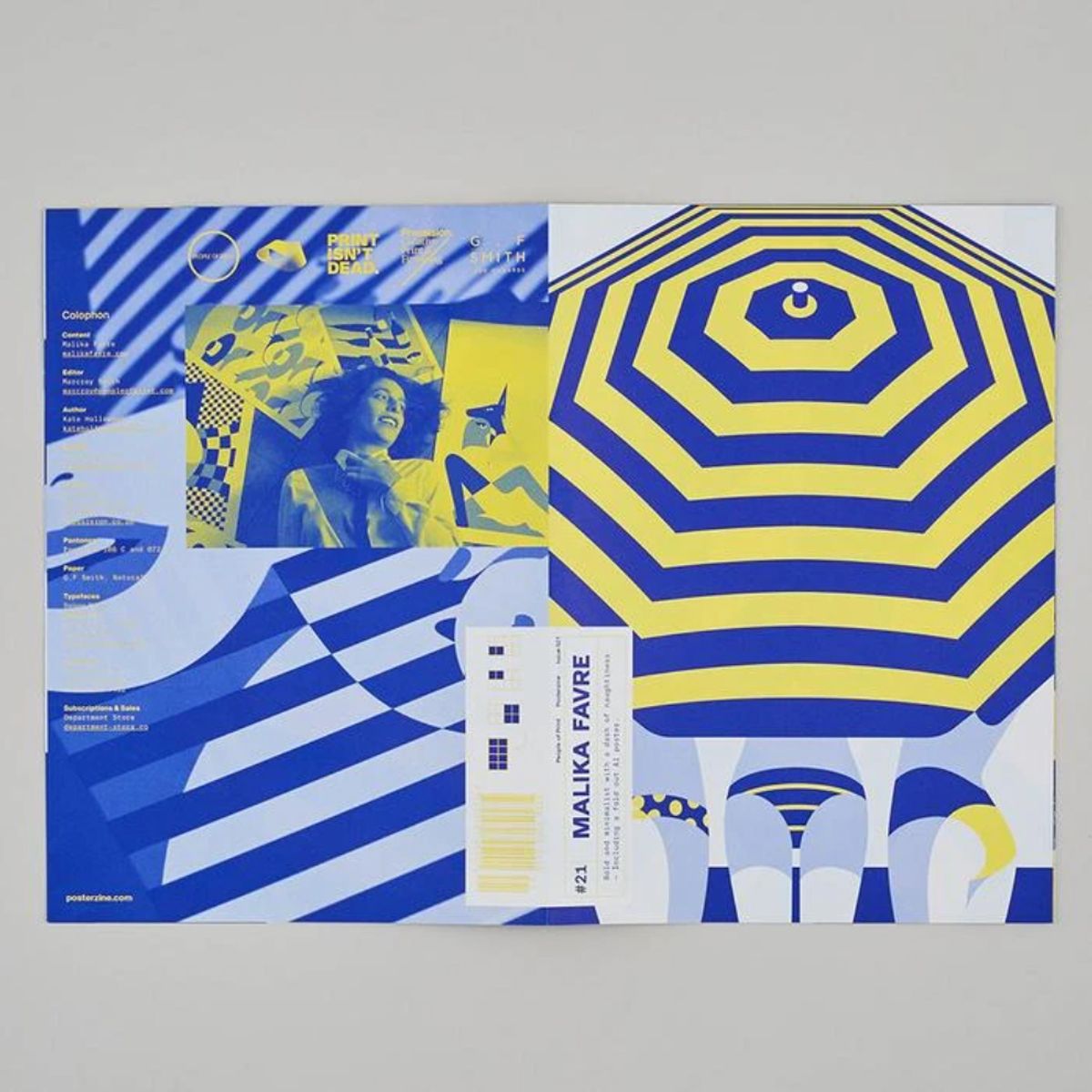 빠르크 에디션(PARC EDITIONS) POSTERZINE #21 Malika Favre