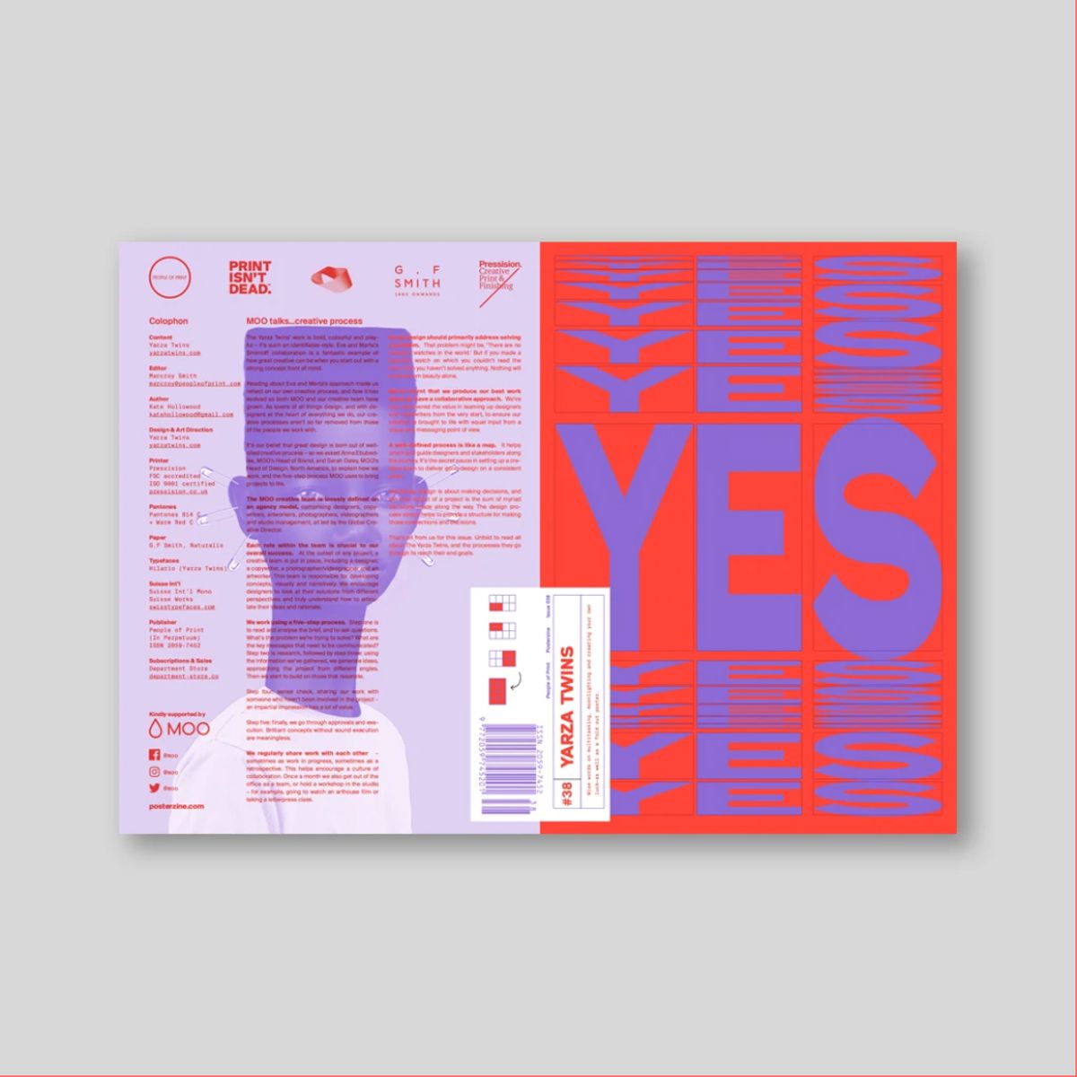 빠르크 에디션(PARC EDITIONS) POSTERZINE #38 Yarza Twins