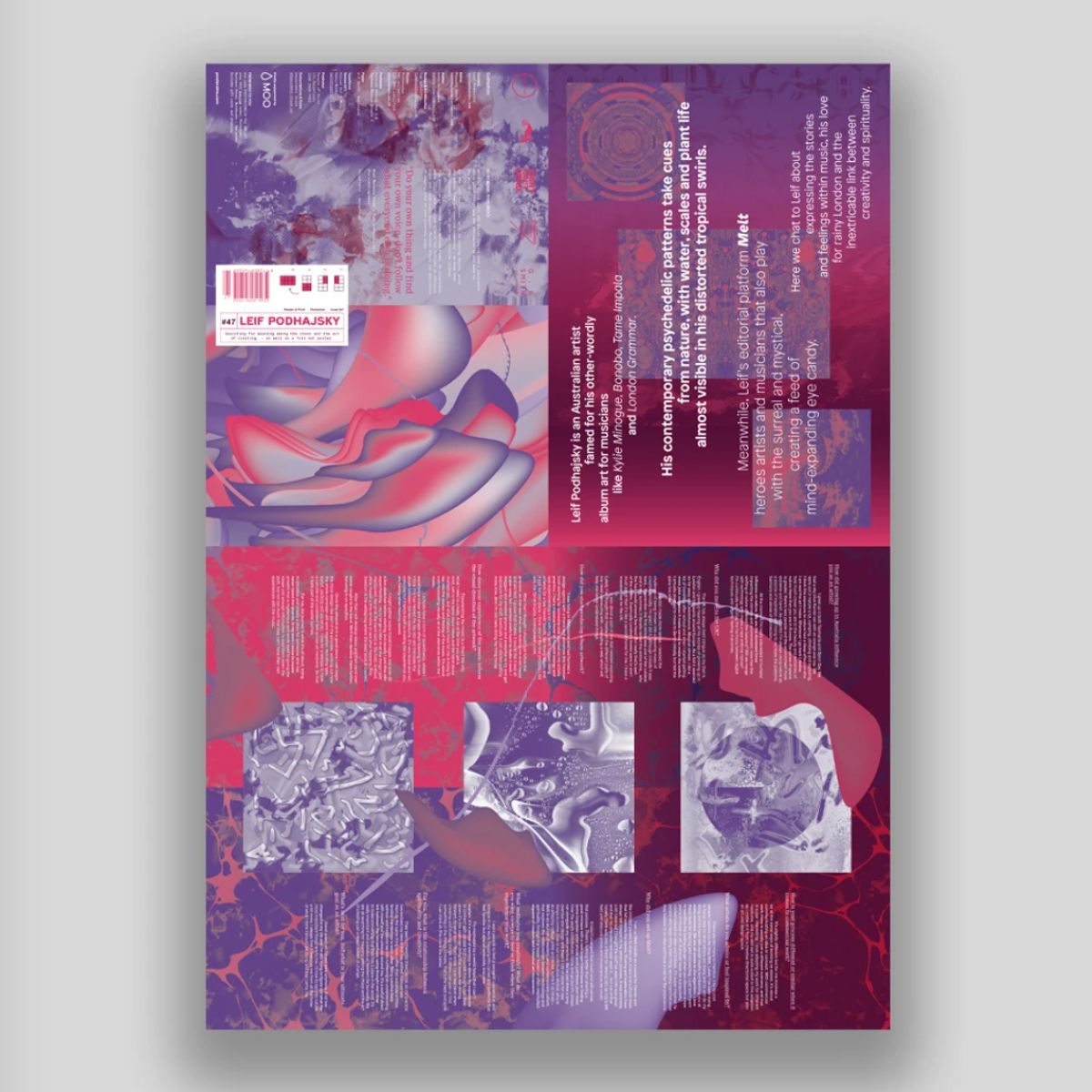 빠르크 에디션(PARC EDITIONS) POSTERZINE #47 Leif Podhajsky