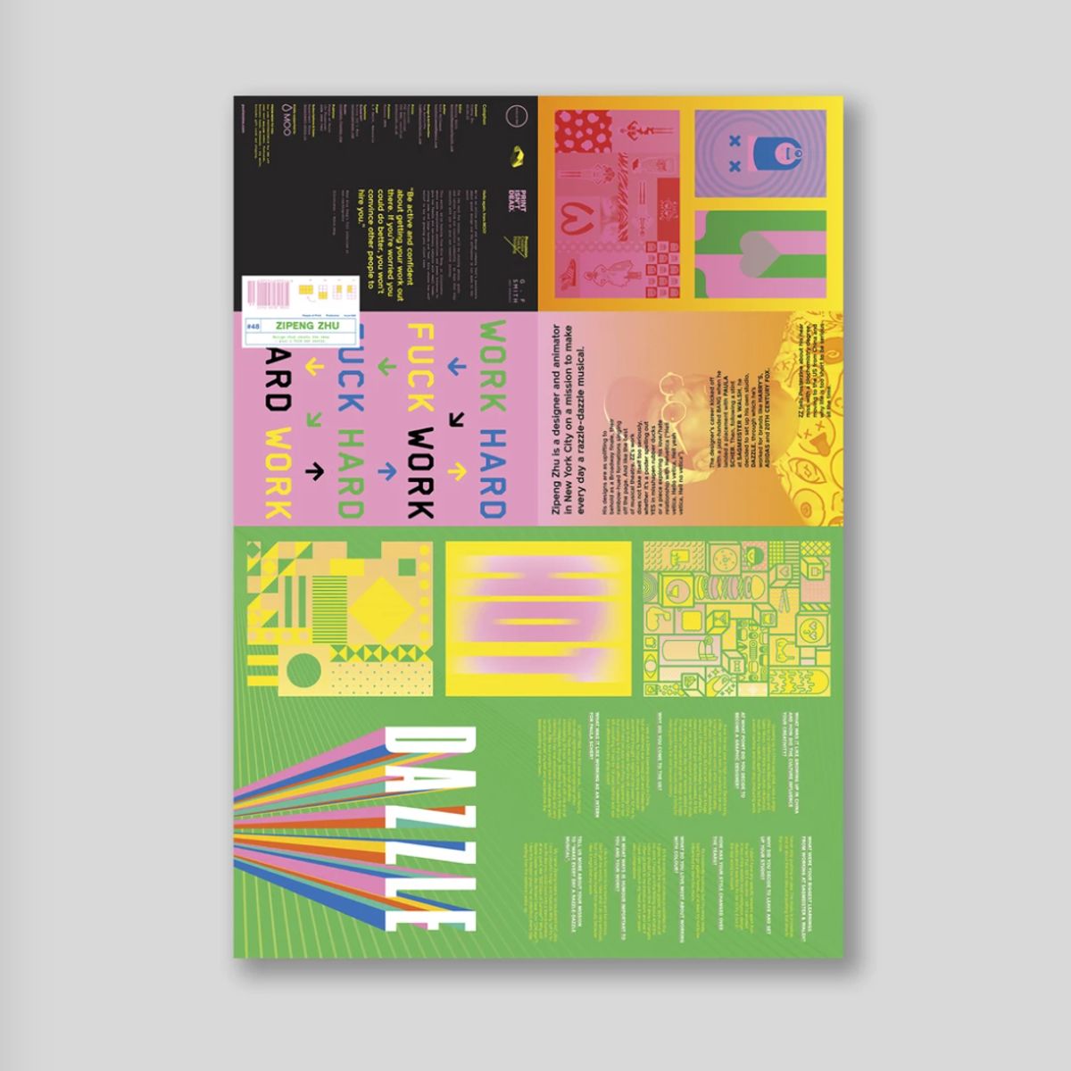빠르크 에디션(PARC EDITIONS) POSTERZINE #48 Zipeng Zhu