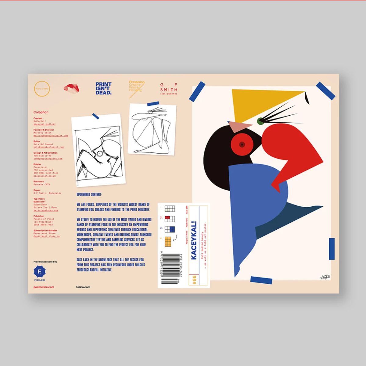 빠르크 에디션(PARC EDITIONS) POSTERZINE #66 KACEYKAL!