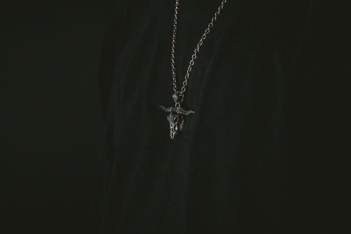 스팅925(STING925) Buffalo Head Pendant