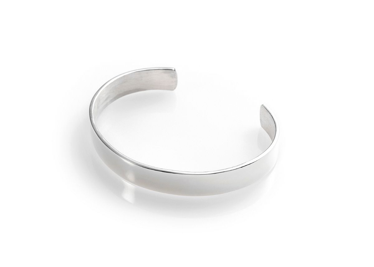 하우데어(HOWTHERE) Cuff silver bangle