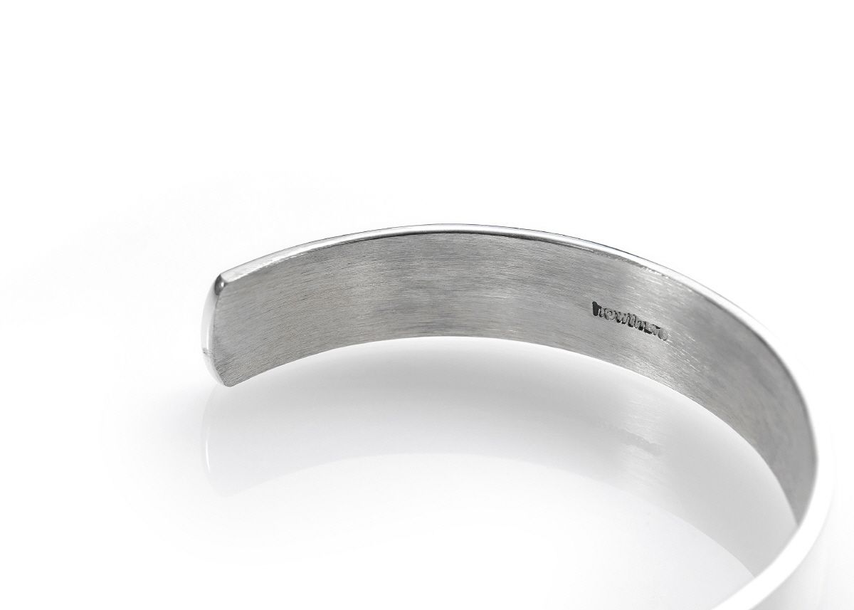 하우데어(HOWTHERE) Cuff silver bangle