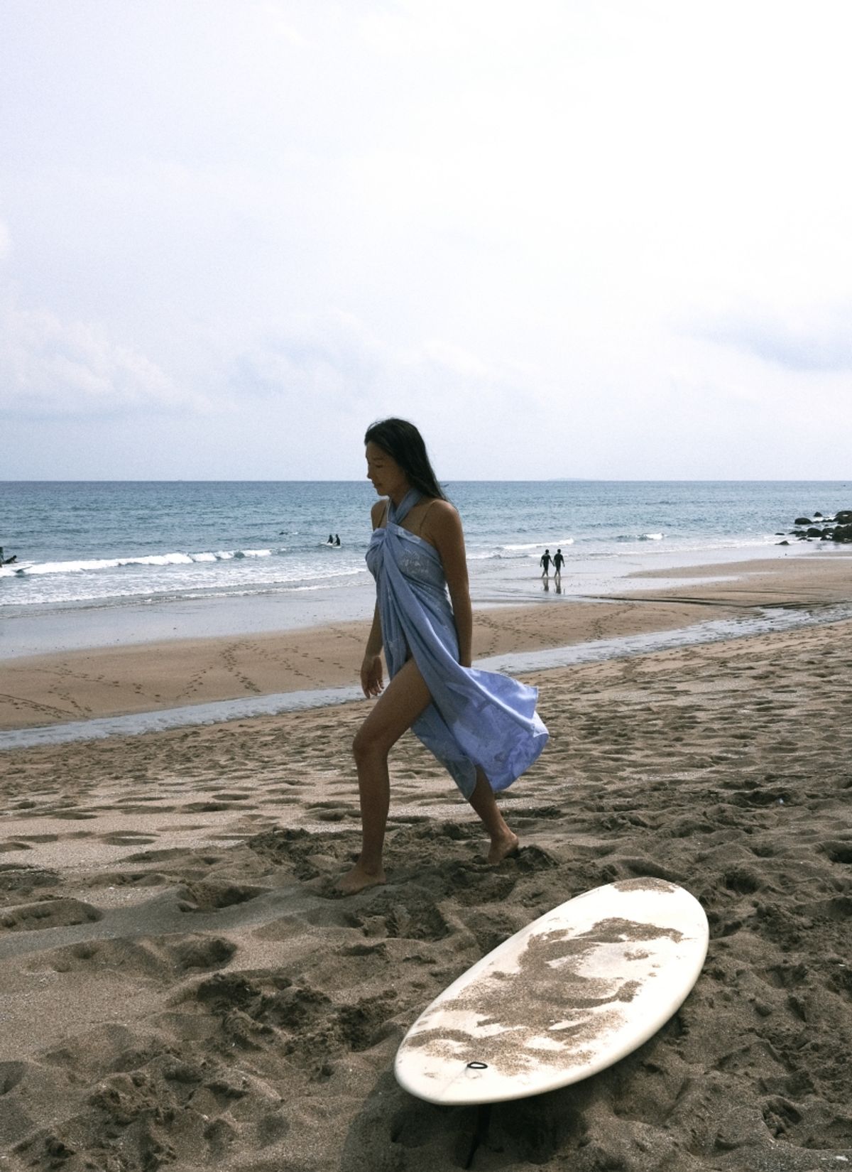 멧앤멜(MATT AND MEL) [Sarong] Surf Trip - Sky