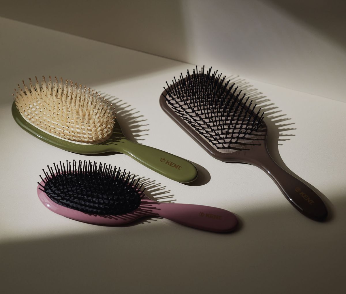 켄트 브러쉬(KENTBRUSH) 파스텔 라운드 패들 브러쉬(M)NO.21
