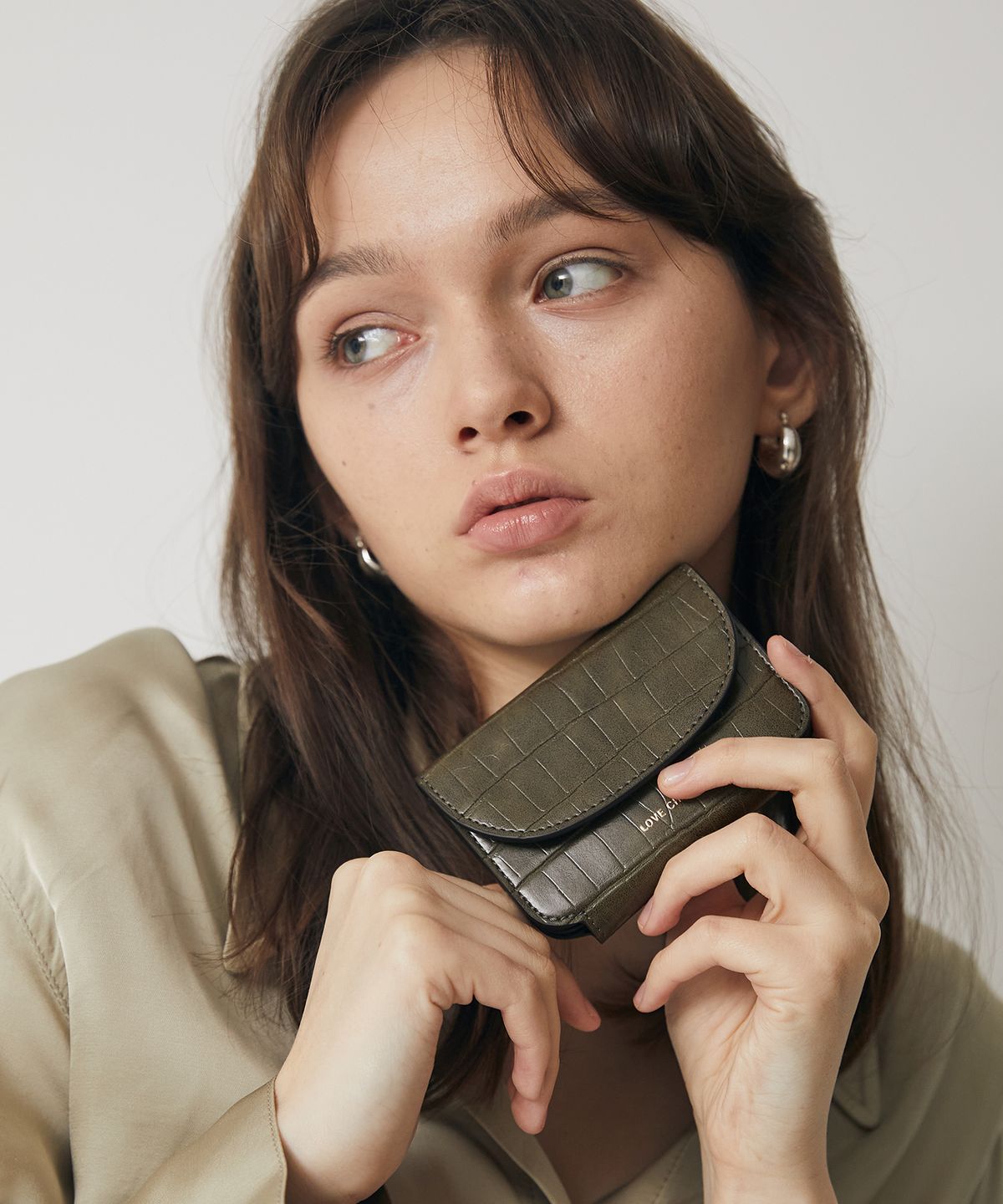 러브참(LOVECHARM) [반달 카드지갑] Half Moon Wallet