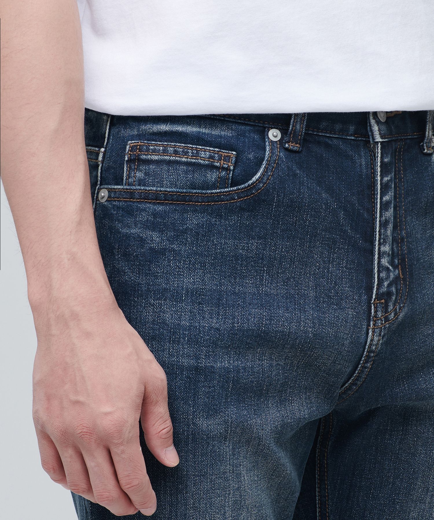 ★MUSINSA STANDARD★ KIPAS Slim Crop Denim Pants Medium Indi MUSINSA | MUSINSA STANDARD KIPAS SLIM CROPPED DENIM PANTS