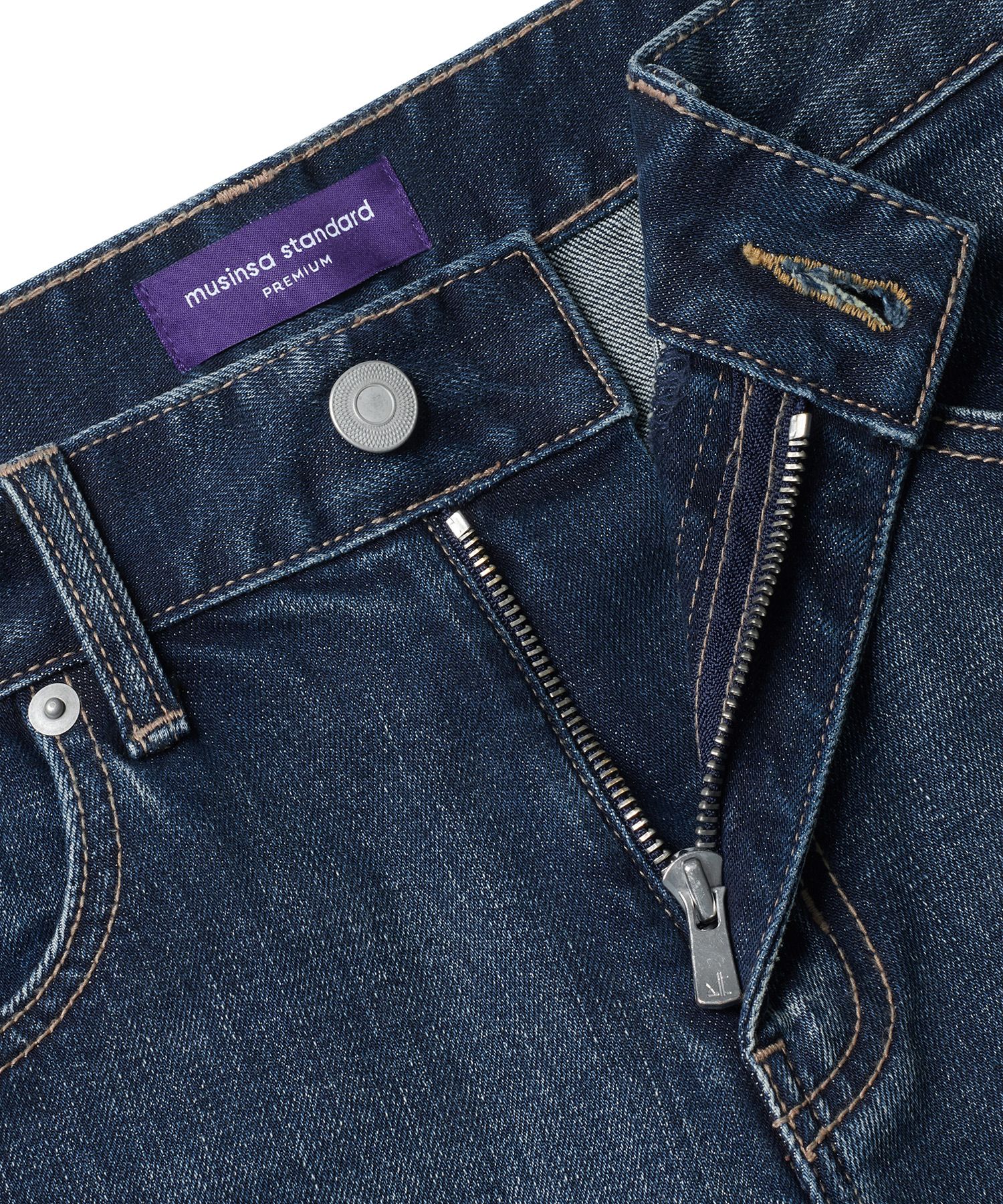 ★MUSINSA STANDARD★ KIPAS Straight Denim Pants Medium Indig MUSINSA公式 | MUSINSA STANDARD KIPAS STRAIGHT DENIM PANTS