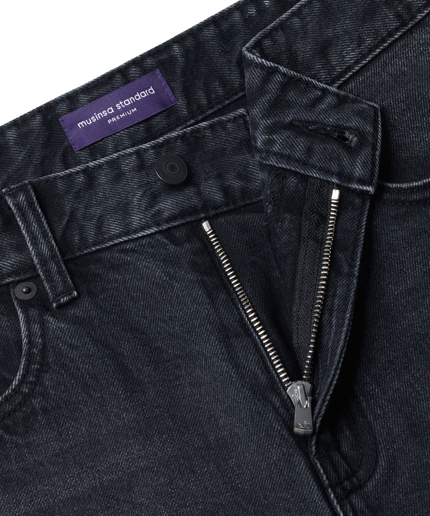 ★MUSINSA STANDARD★ CALIK Regular Fit Denim Pants Washed Bl MUSINSA | TOFFEE City Wide Denim Pants (LIGHT BLUE)