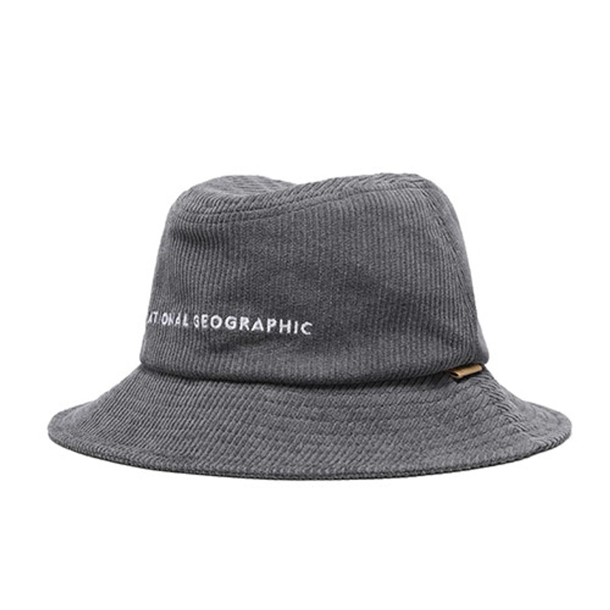 내셔널지오그래픽(NATIONALGEOGRAPHIC) N214WHA550 인포멀 코듀로이 버킷햇 D/GREY