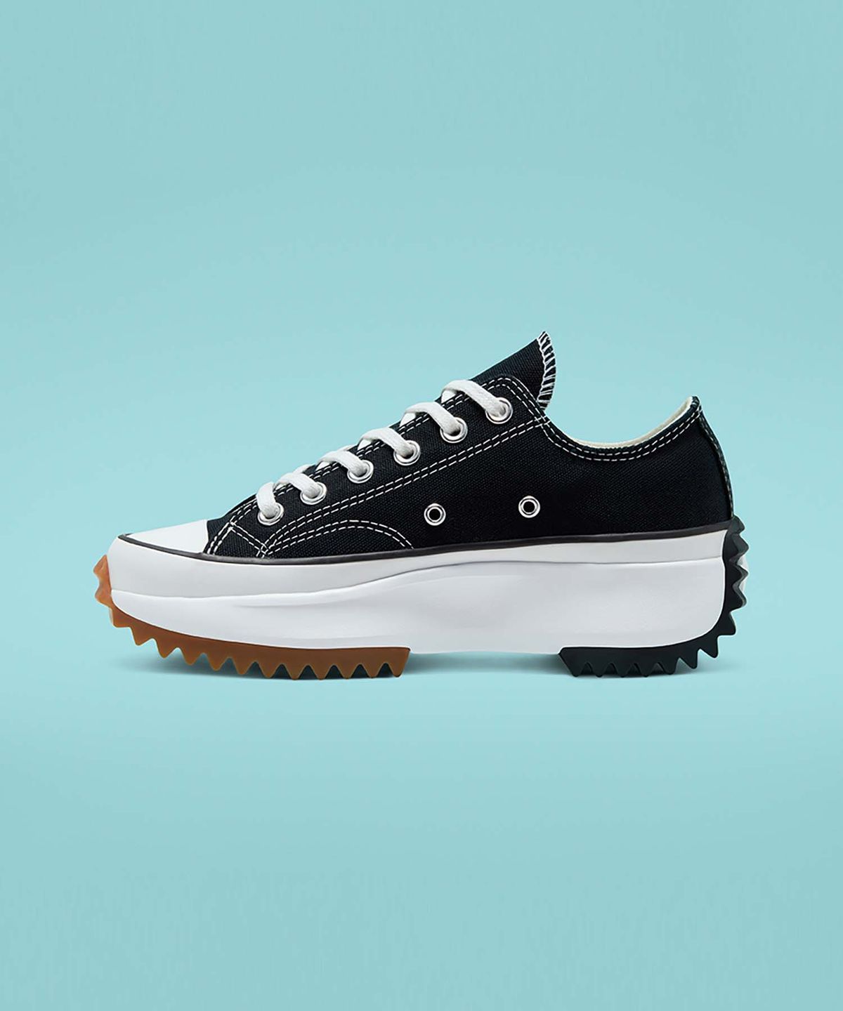 컨버스(CONVERSE) 런스타 하이크 OX 블랙 168816C