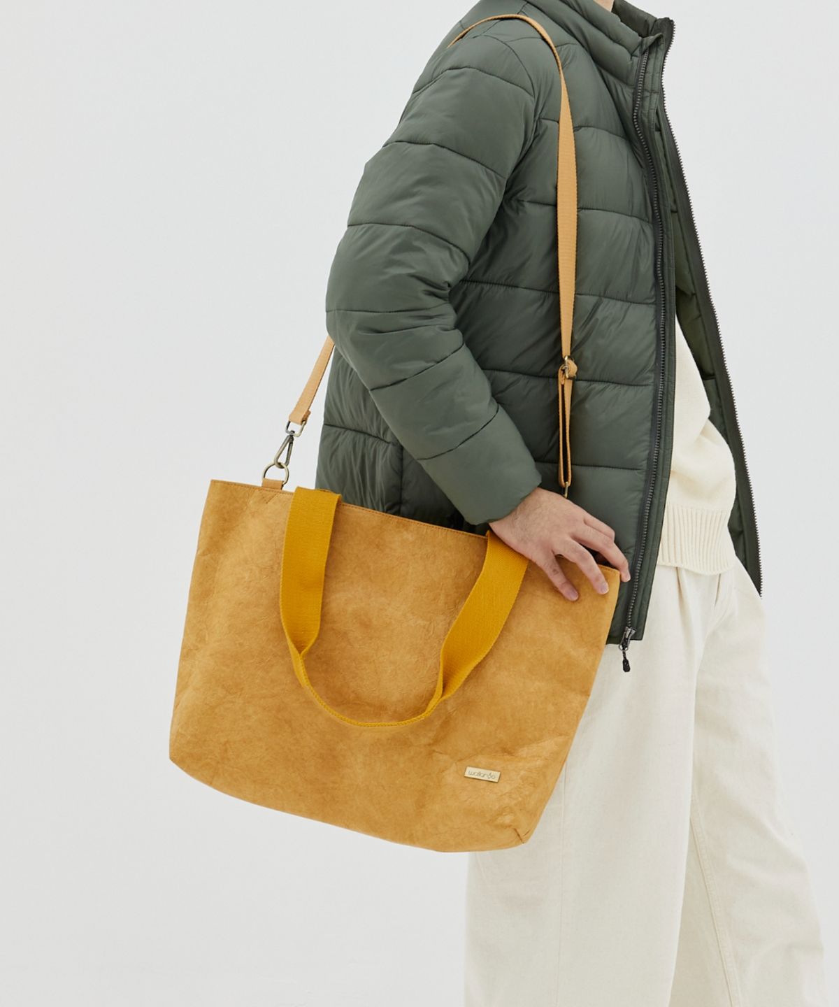 왈라루(WALLAROO) 왈라루 3way Bag 라파와이드_베이지
