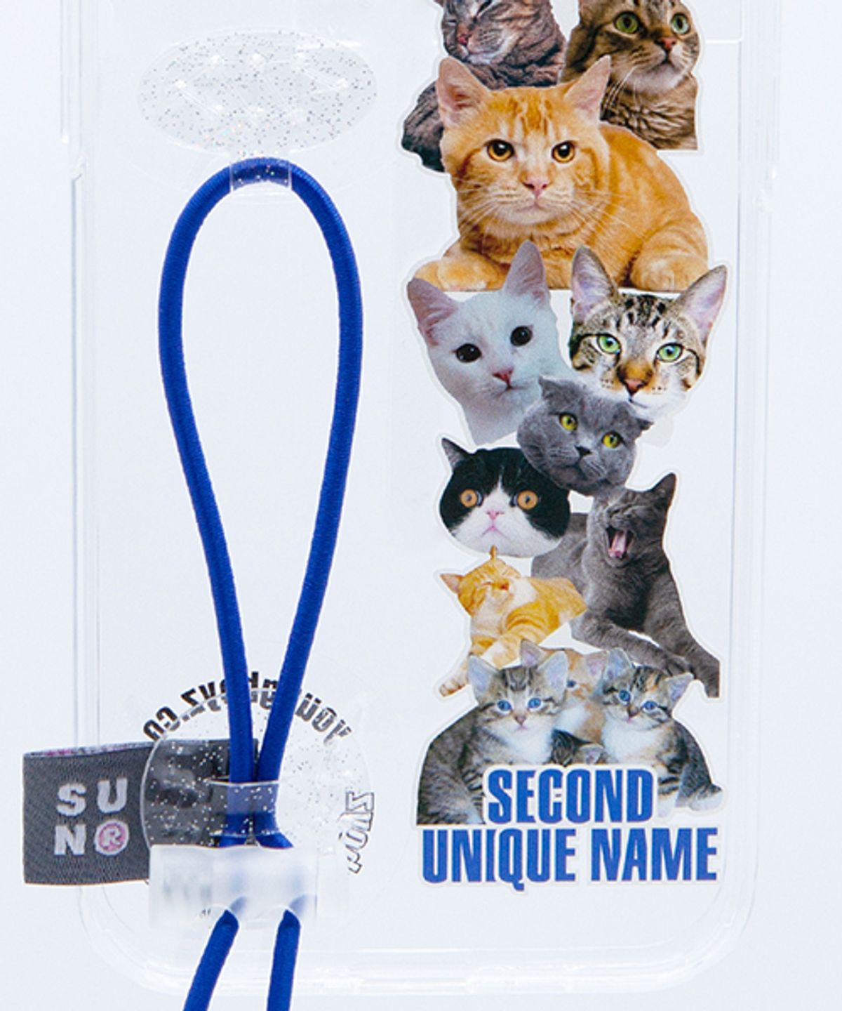 세컨드유니크네임(SECOND UNIQUE NAME) SUN CASE CAT STRING BLUE