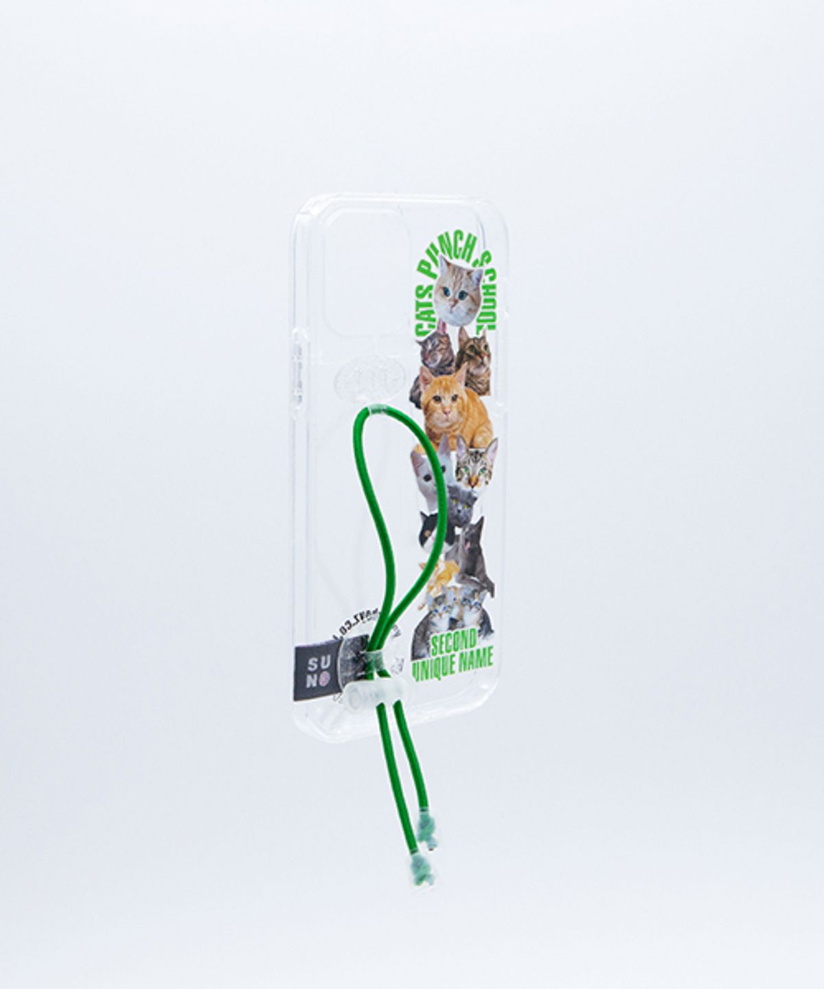 세컨드유니크네임(SECOND UNIQUE NAME) SUN CASE CAT STRING GREEN