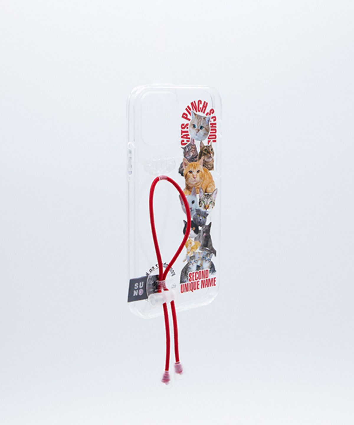 세컨드유니크네임(SECOND UNIQUE NAME) SUN CASE CAT STRING RED