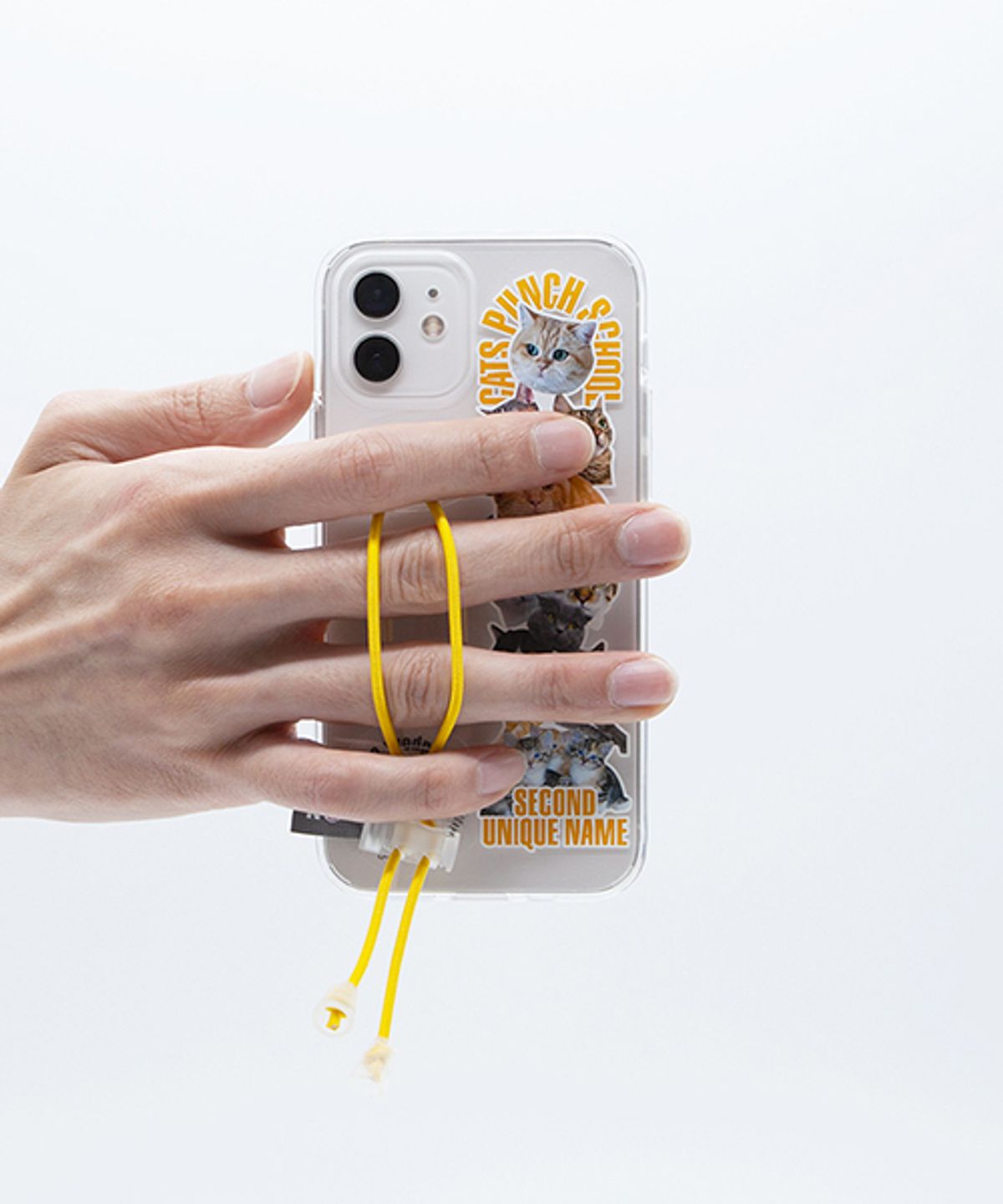 세컨드유니크네임(SECOND UNIQUE NAME) SUN CASE CAT STRING YELLOW