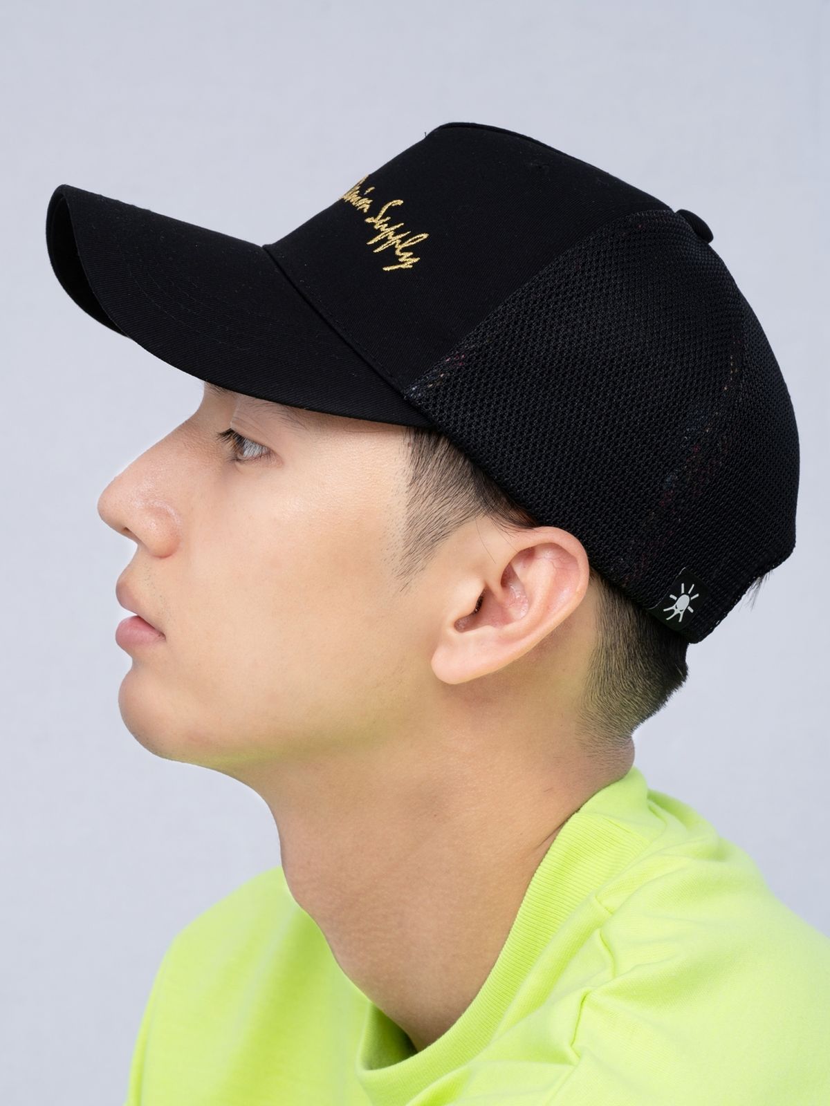 모빈스알(MOVINS.R) AMICUS TROUBLE MESH CAP BLACK