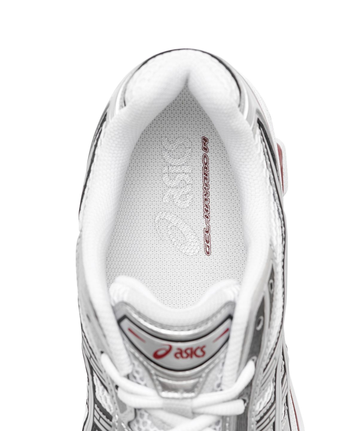 아식스(ASICS) 젤-카야노 14 - 화이트:퓨어 실버 / 1201A019-104