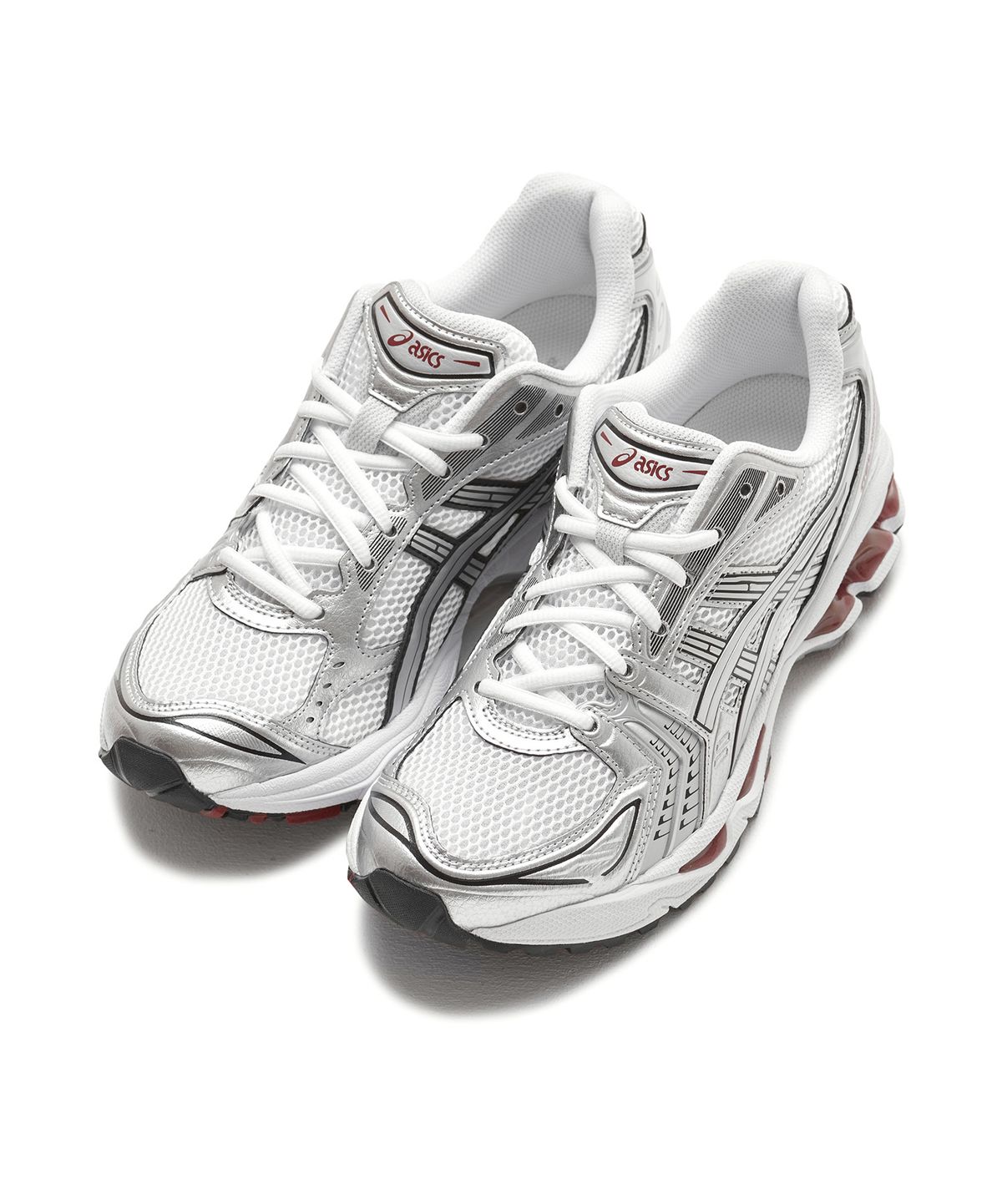 아식스(ASICS) 젤-카야노 14 - 화이트:퓨어 실버 / 1201A019-104
