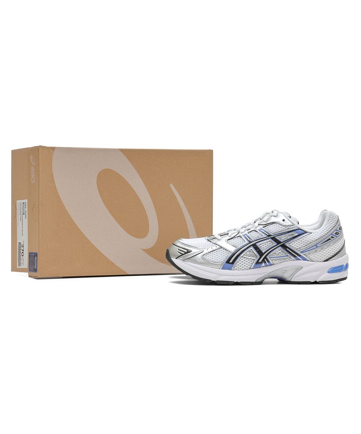 아식스(ASICS) 젤-1130 - 화이트:페리윙클 블루 / 1202A164-105