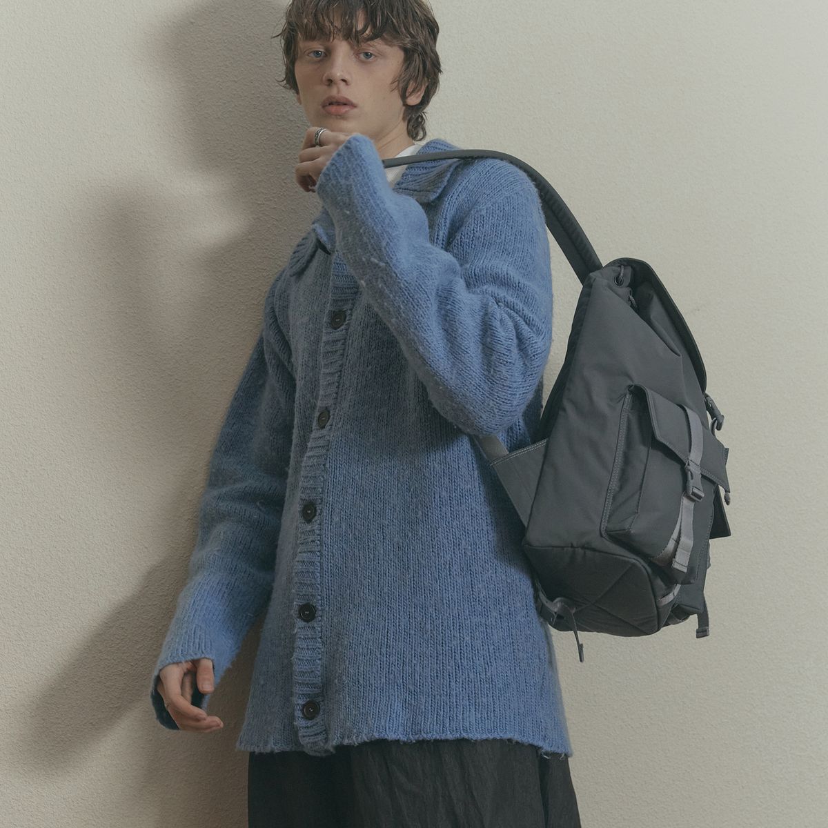 스위치(SWEETCH) CITY BOYS RUCKSACK 001 M Stone Grey
