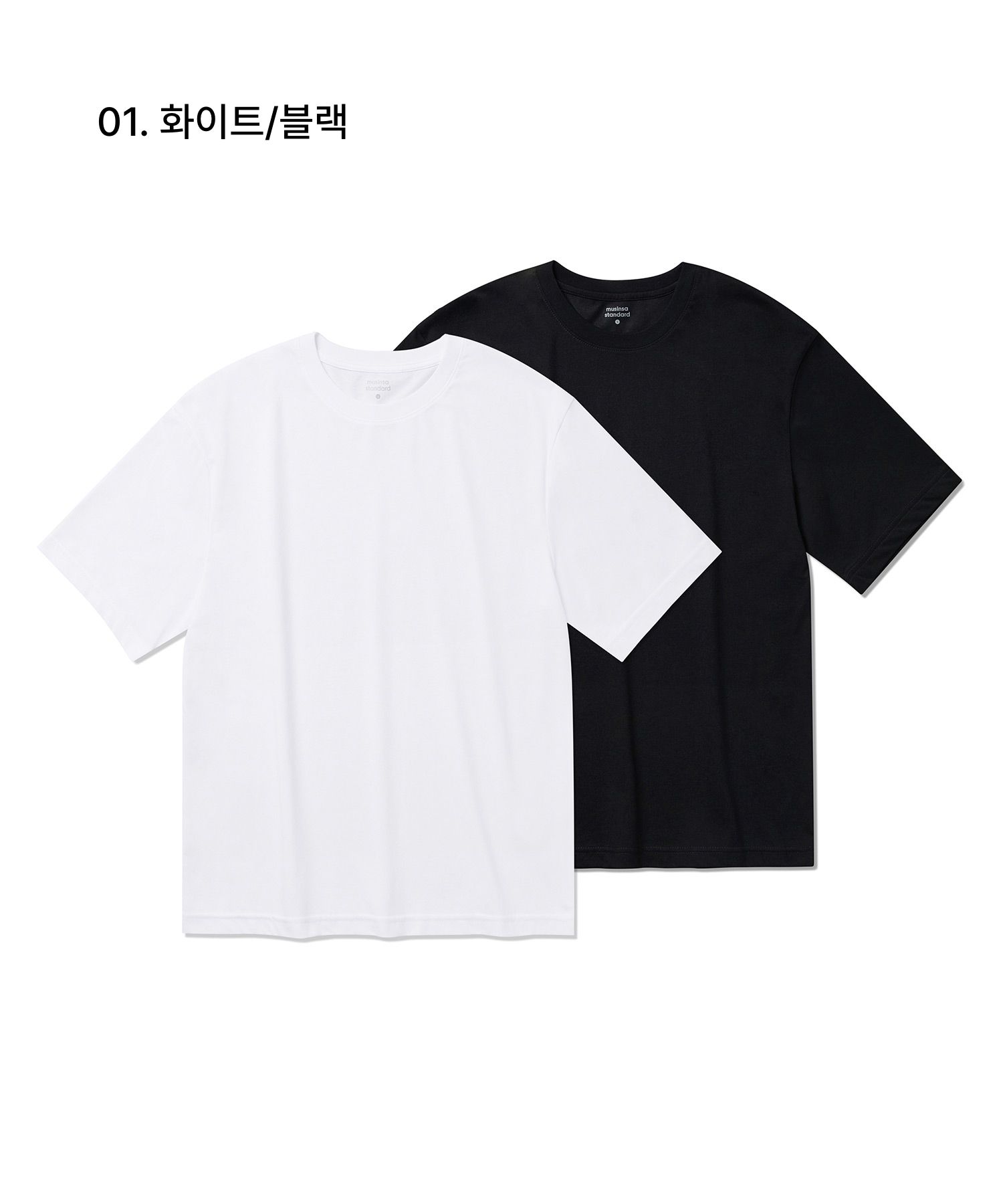 Tシャツ・カットソー *MUSINSA STANDARD* Relaxed fit crew neck short sleeve t-shir MUSINSA | MUSINSA STANDARD [Cool Standard] Relaxed Fit Crew