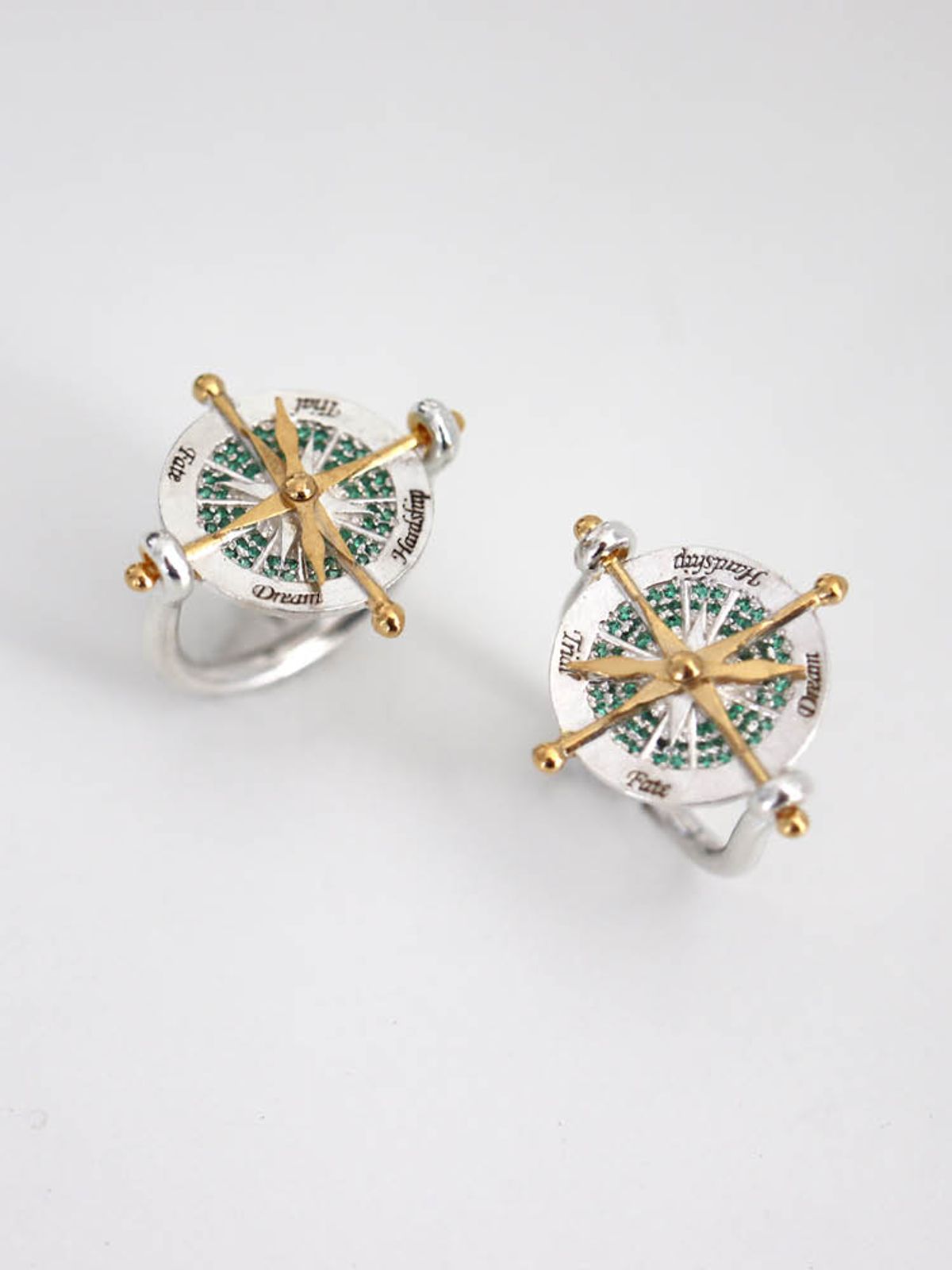 엘리오나(ELYONA) Life Cardinal Compass Ring