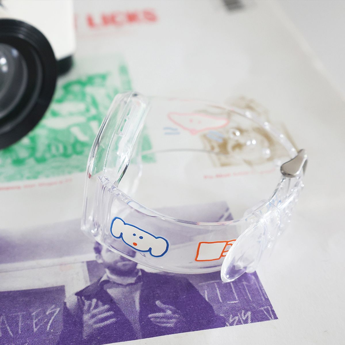 브런치브라더(BRUNCH BROTHER) Romane 애플워치 클리어 스트랩 for 38-40mm