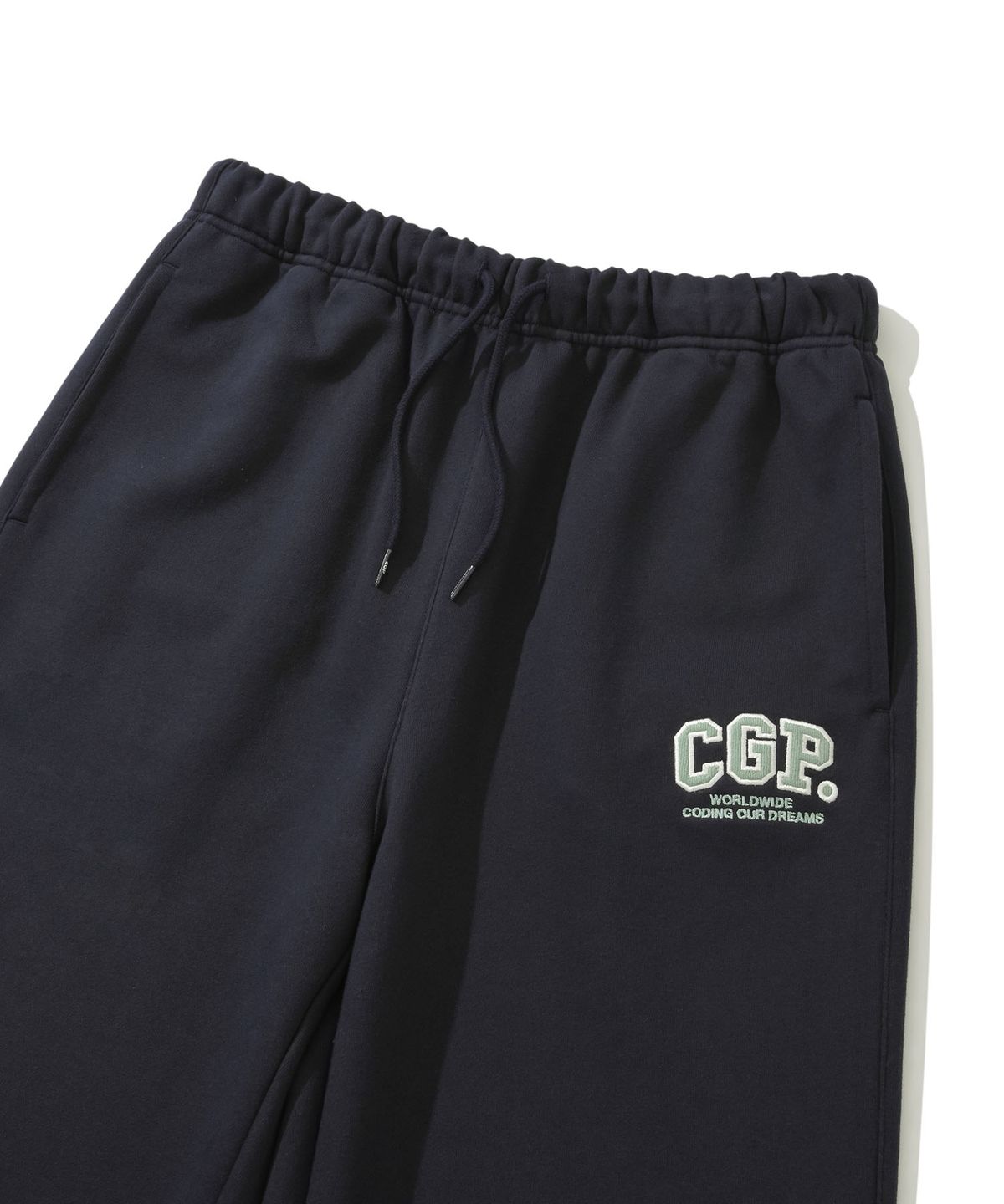 코드그라피(CGP) CGP 아치 로고 트레이닝 팬츠_네이비