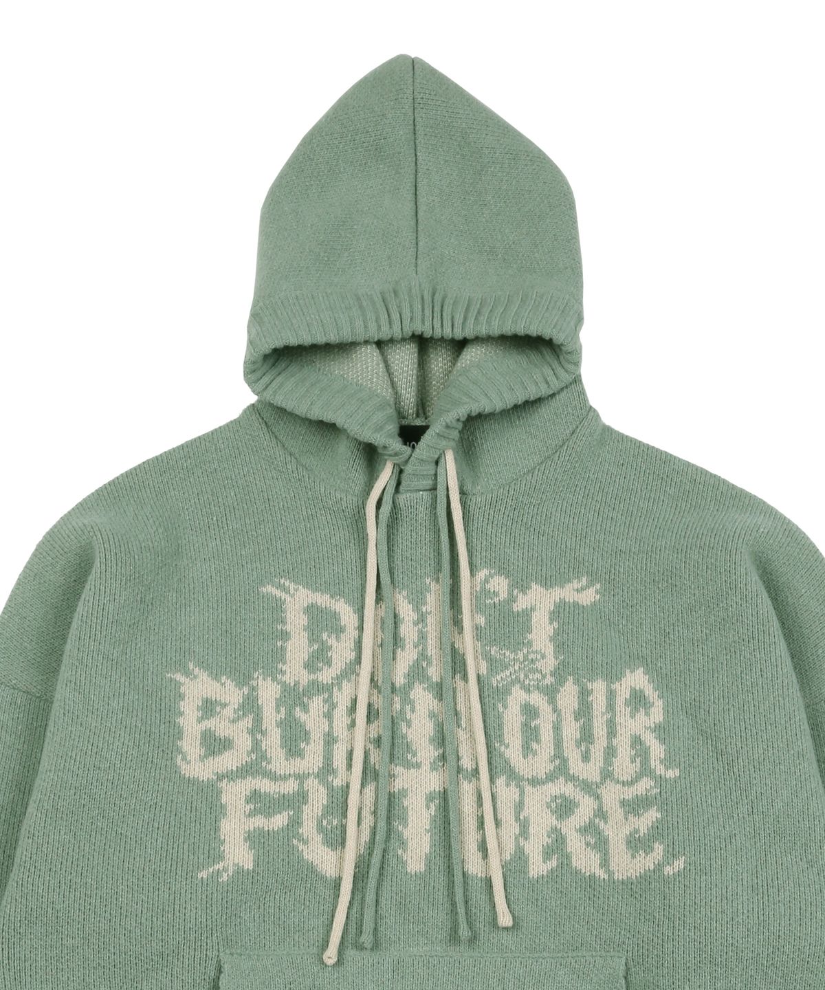 아조바이아조(AJOBYAJO) [PBA] DBOF Wool Knit Hoodie [MINT]