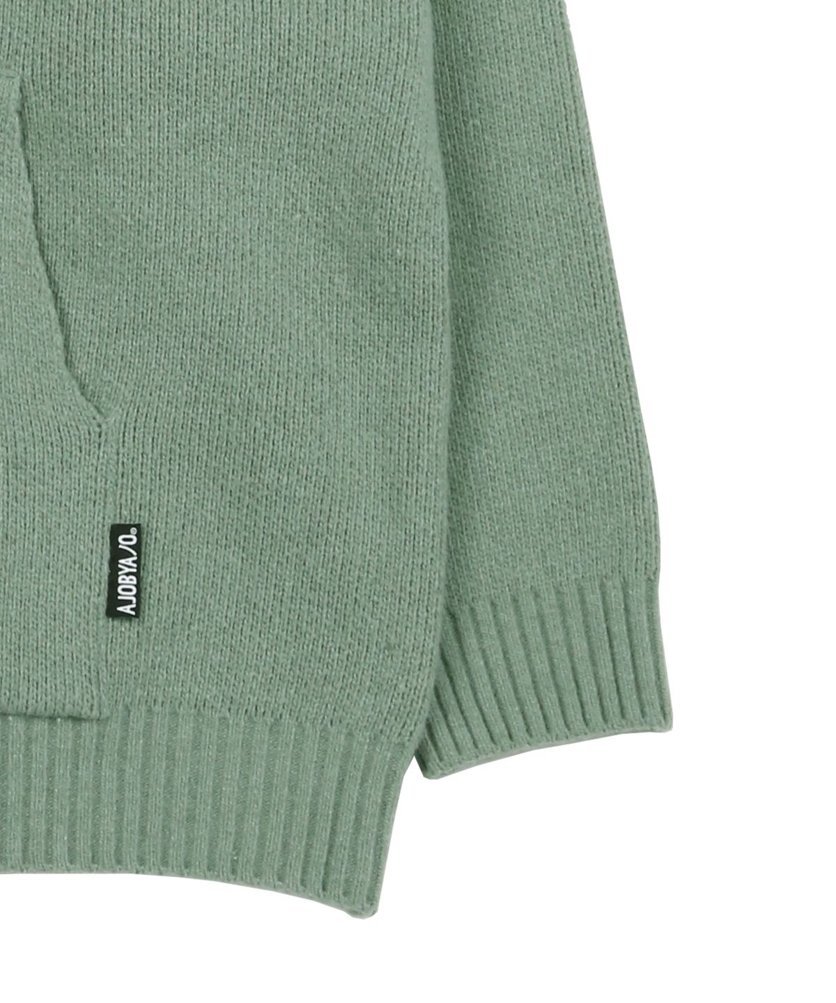 아조바이아조(AJOBYAJO) [PBA] DBOF Wool Knit Hoodie [MINT]