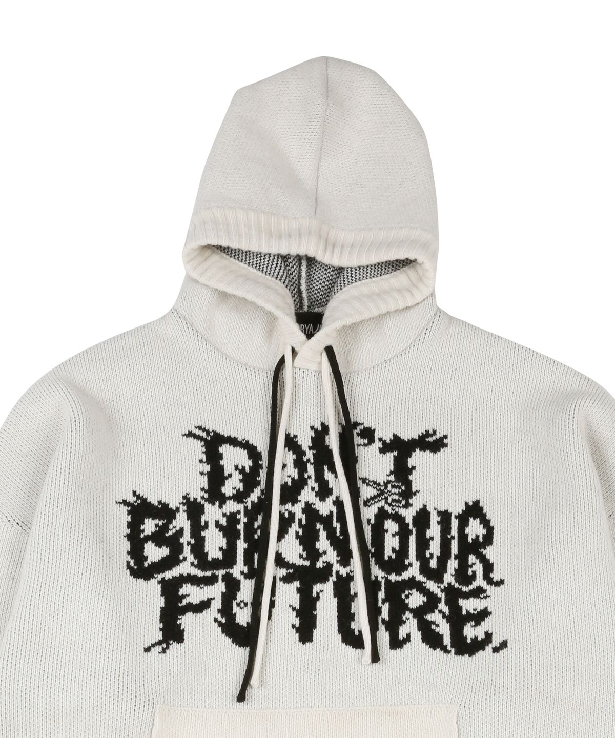 아조바이아조(AJOBYAJO) [PBA] DBOF Wool Knit Hoodie [IVORY]