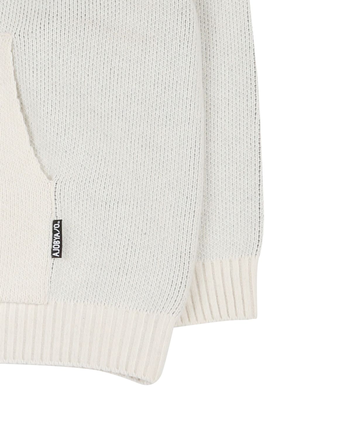 아조바이아조(AJOBYAJO) [PBA] DBOF Wool Knit Hoodie [IVORY]