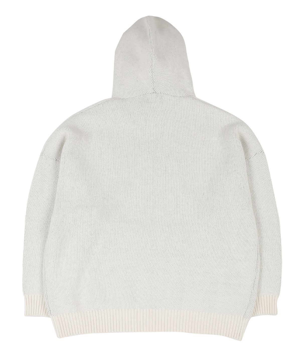 아조바이아조(AJOBYAJO) [PBA] DBOF Wool Knit Hoodie [IVORY]