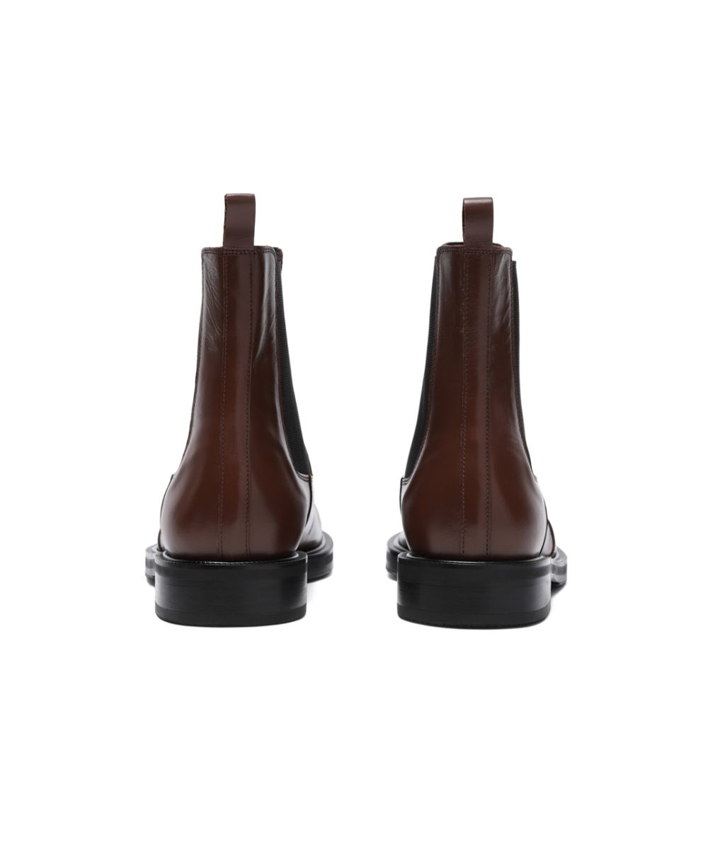 【MAISON MINED】MARTINE CHELSEA BOOTS MUSINSA | MAISON MINED MARTINE CHELSEA BOOTS BROWN