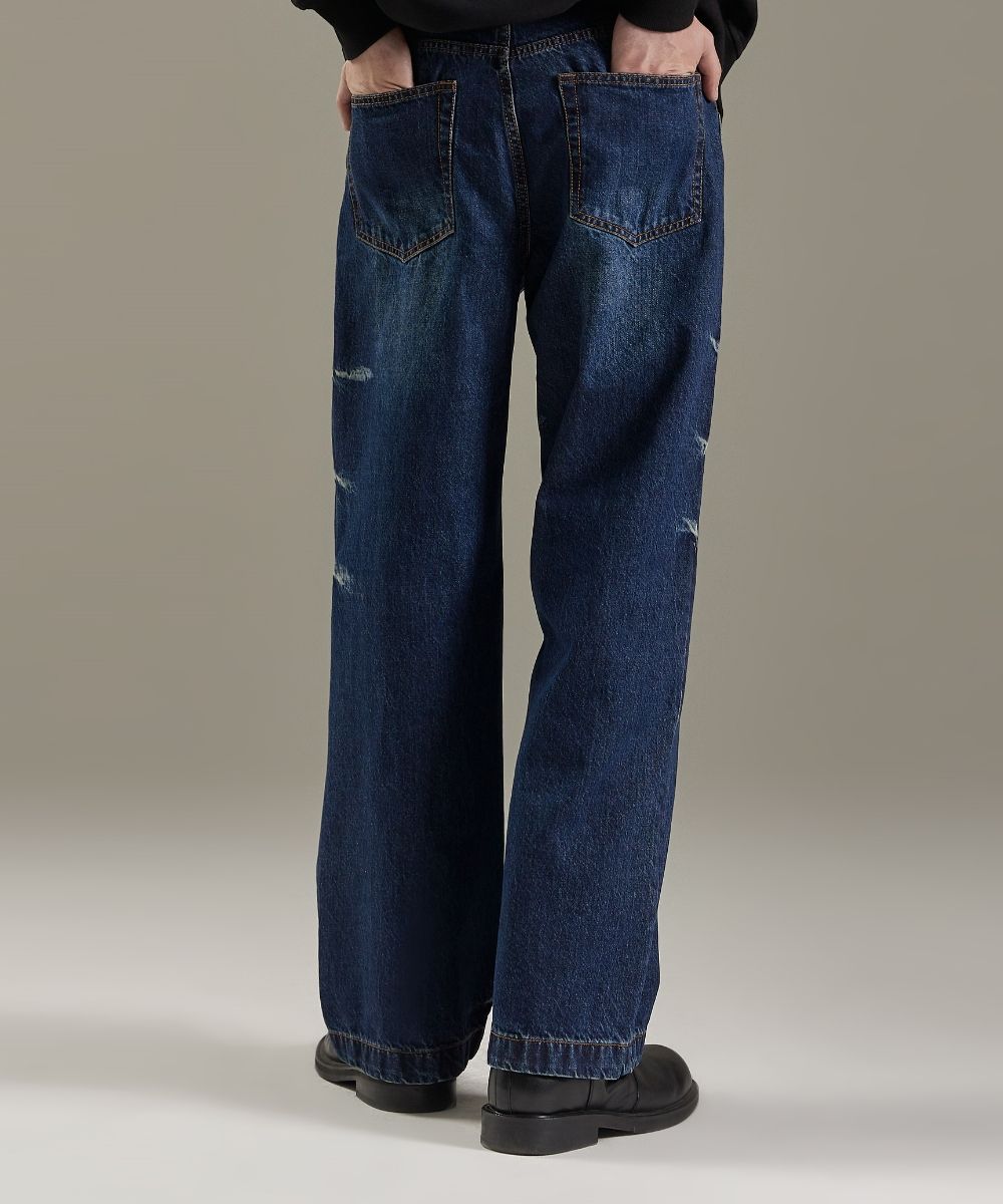 【MAISON MINED】SWELL WIDE DENIM PANTS MUSINSA | MAISON MINED SWELL WIDE DENIM PANTS BLACK